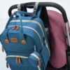nappy bag with stroller strapes