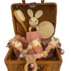 Peach with rabbit