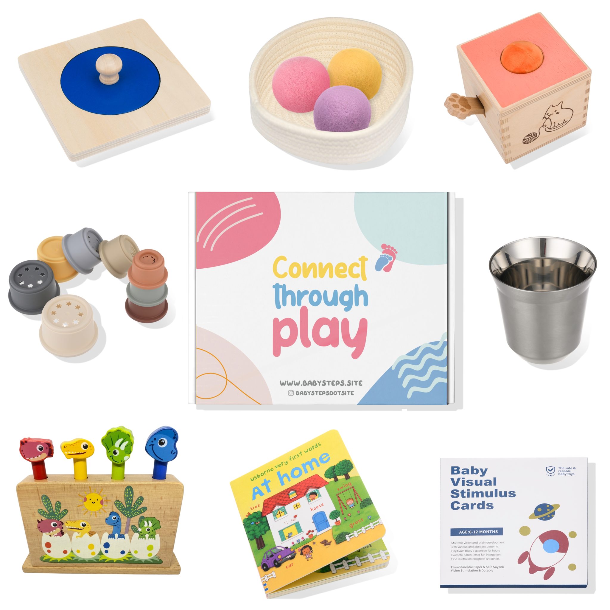 Montessori toys box 78 month old Baby toys Babysteps