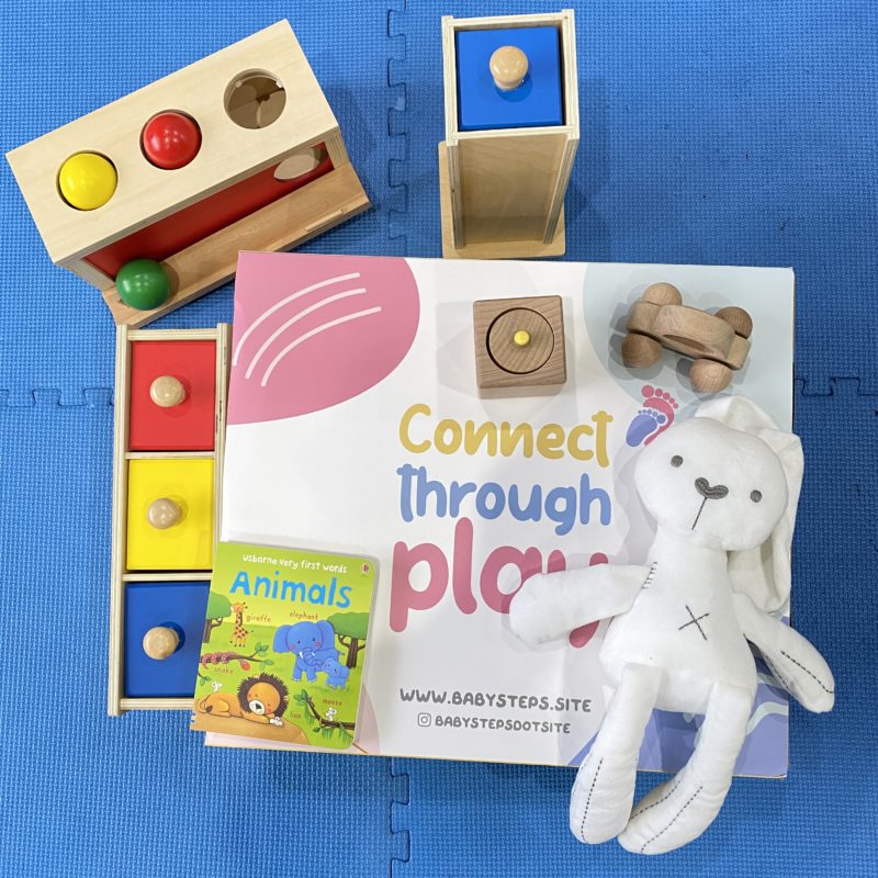 Montessori aligned baby toys subscription box without commitment